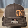 Richardson Trucker Hat W/Leather Patch