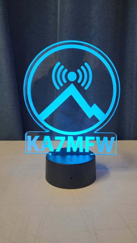 HAM Radio Callsign - LED Sign