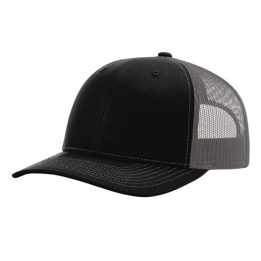 Richardson Trucker Hat W/Leather Patch